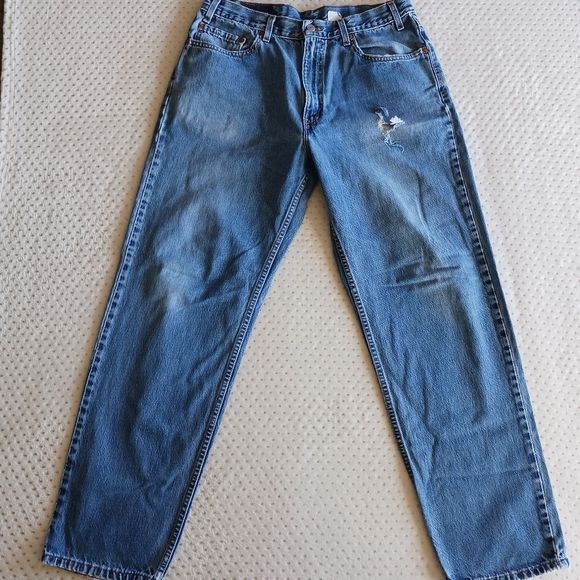 Vintage 550' s Distressed Medium wash jeans 👖 - Picture 14 of 16